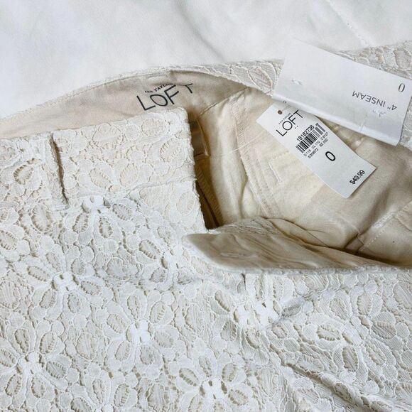 NWT Loft Lace Shorts Spring Summer Size 0 - Picture 4 of 7